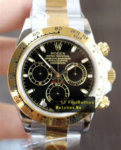 rolex daytona black face replica|More.